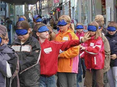 kommunikationssaufgabe im event für schulklassen